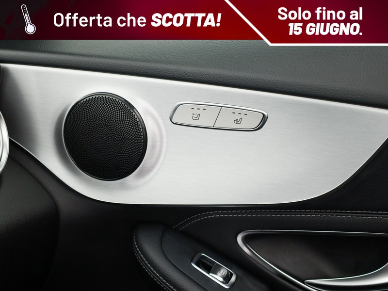 Mercedes Classe C Cabrio cabrio 220 d premium auto diesel bianco