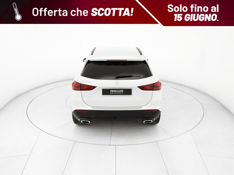 Mercedes GLA 180 progressive advanced plus auto ibrido bianco