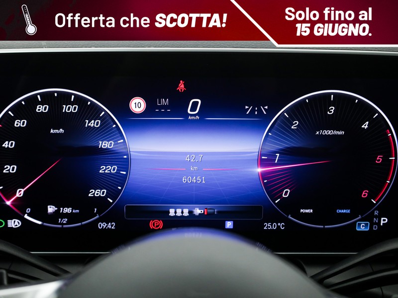 Mercedes GLC 220 d advanced 4matic auto ibrido nero