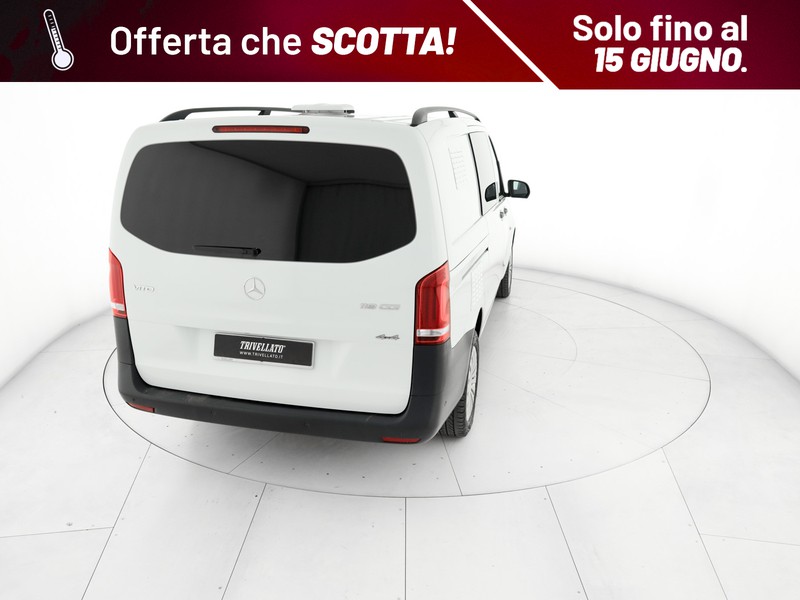 Mercedes Vito 119 cdi(bluetec) long mixto auto e6 diesel bianco