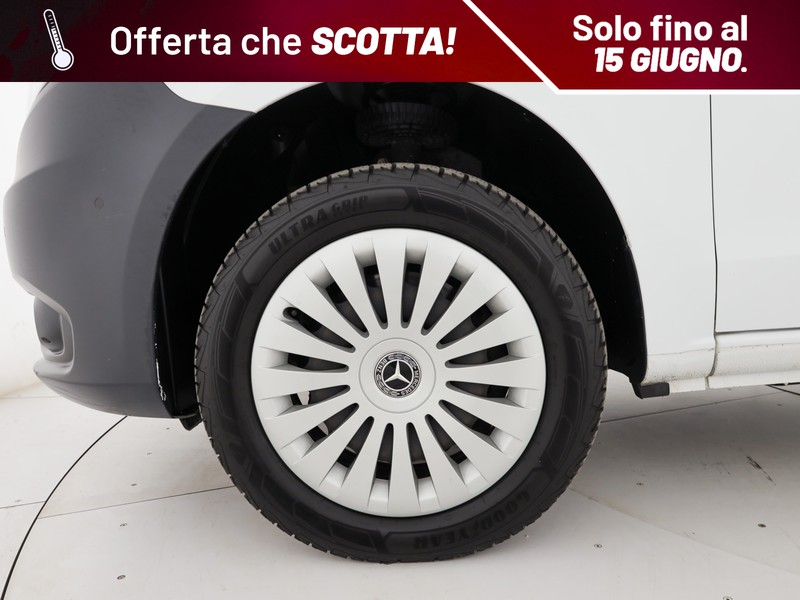 Mercedes Vito 119 cdi(bluetec) long mixto auto e6 diesel bianco