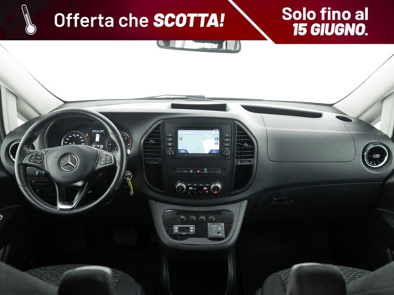 Mercedes Vito 119 cdi(bluetec) long mixto auto e6 diesel bianco