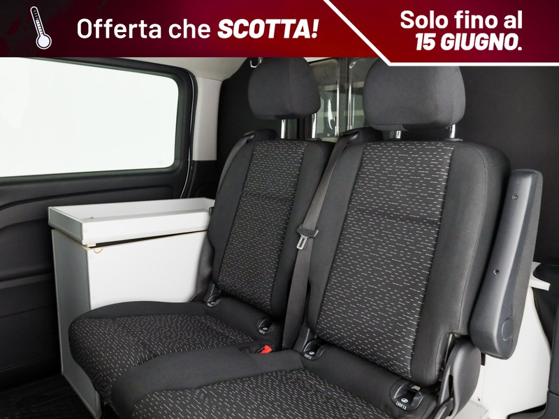 Mercedes Vito 119 cdi(bluetec) long mixto auto e6 diesel bianco