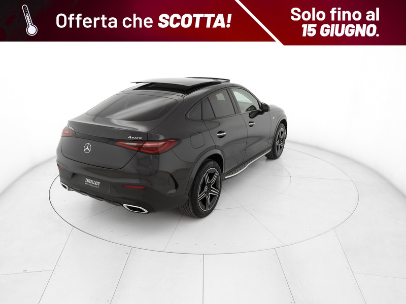 Mercedes GLC Coupè coupe 300 de phev amg line premium 4matic auto ibrido grigio