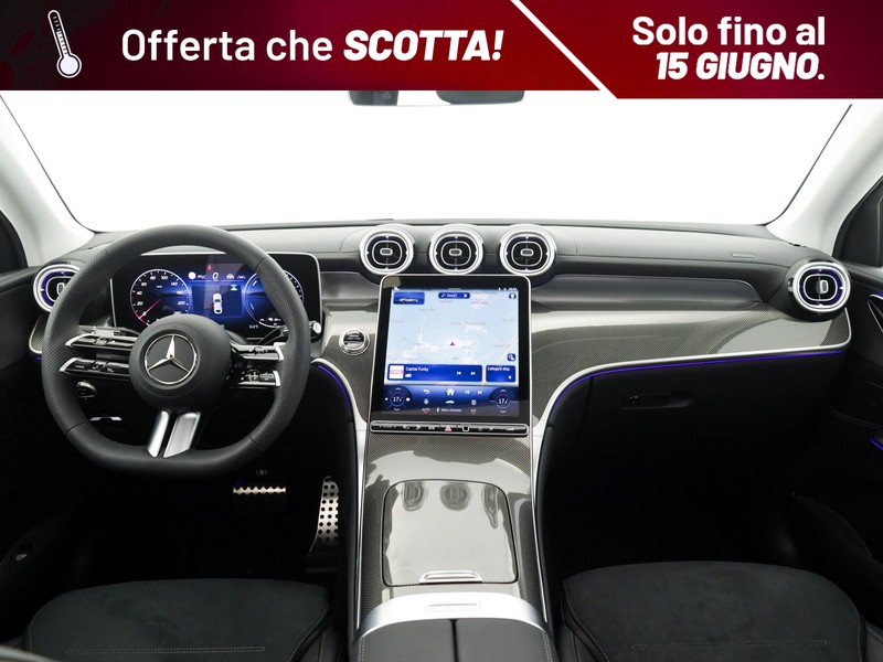 Mercedes GLC Coupè coupe 300 de phev amg line premium 4matic auto ibrido grigio