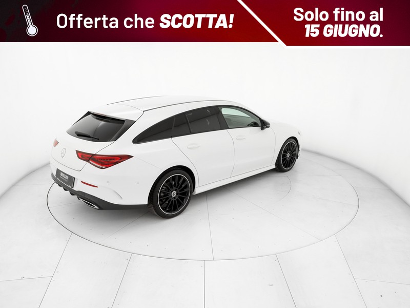 Mercedes CLA Shooting Brake  200 d premium auto diesel bianco