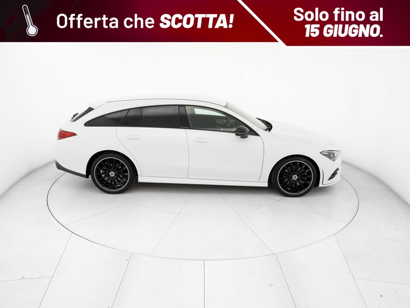Mercedes CLA Shooting Brake  200 d premium auto diesel bianco