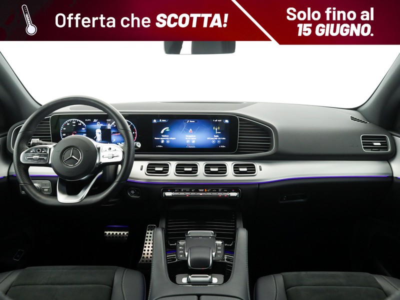 Mercedes GLE gle 300 d mhev premium 4matic auto ibrido nero