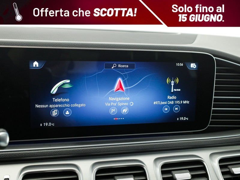 Mercedes GLE gle 300 d mhev premium 4matic auto ibrido nero
