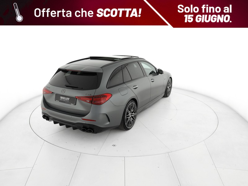 AMG Classe C c sw amg 43 mhev premium pro 4matic auto ibrido grigio