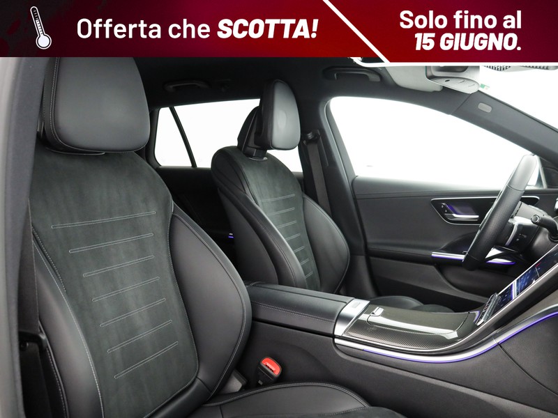 Mercedes Classe C SW sw 220 d mhev sport auto ibrido grigio