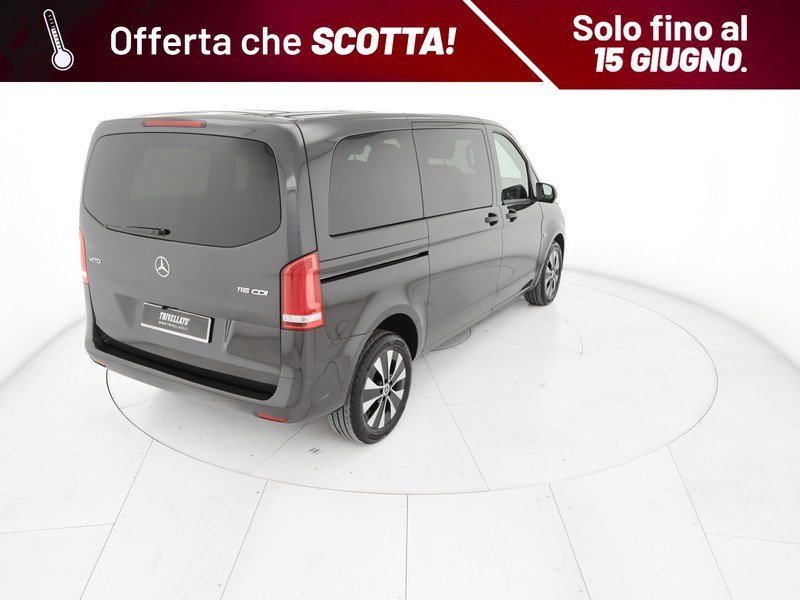Mercedes Vito 116 cdi compact mixto auto my20 diesel nero