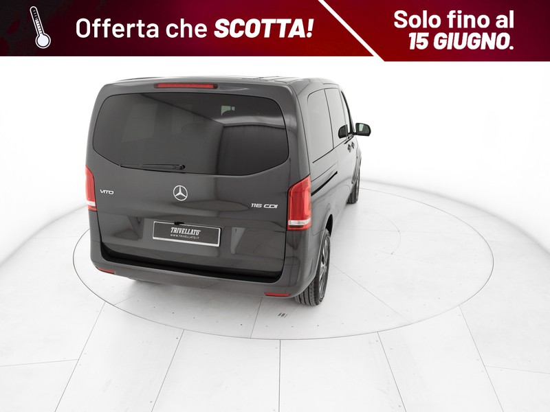 Mercedes Vito 116 cdi compact mixto auto my20 diesel nero