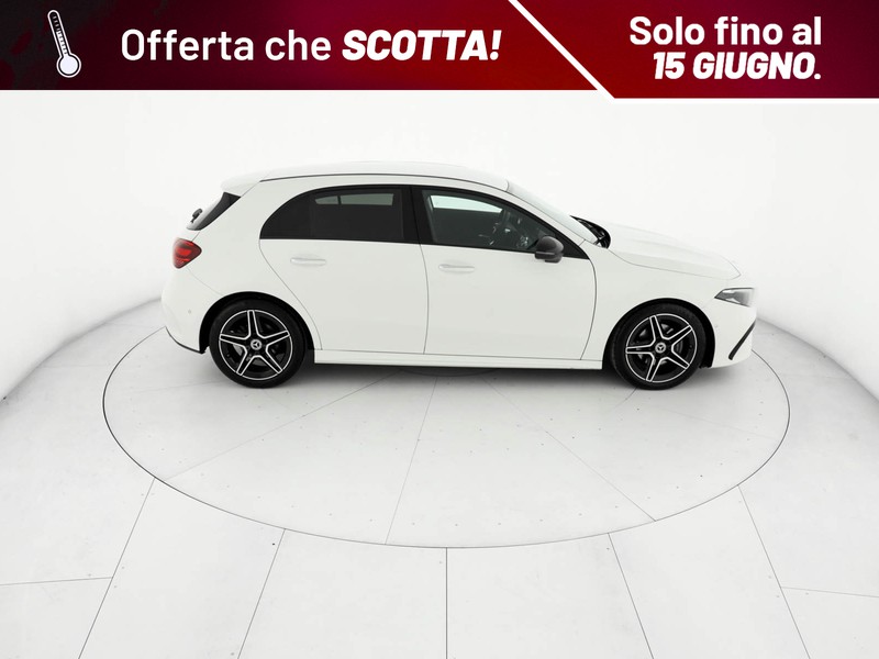 Mercedes Classe A 180 d amg line advanced plus auto diesel bianco