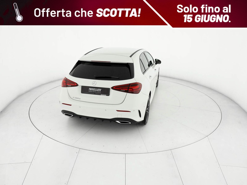 Mercedes Classe A 180 d amg line advanced plus auto diesel bianco
