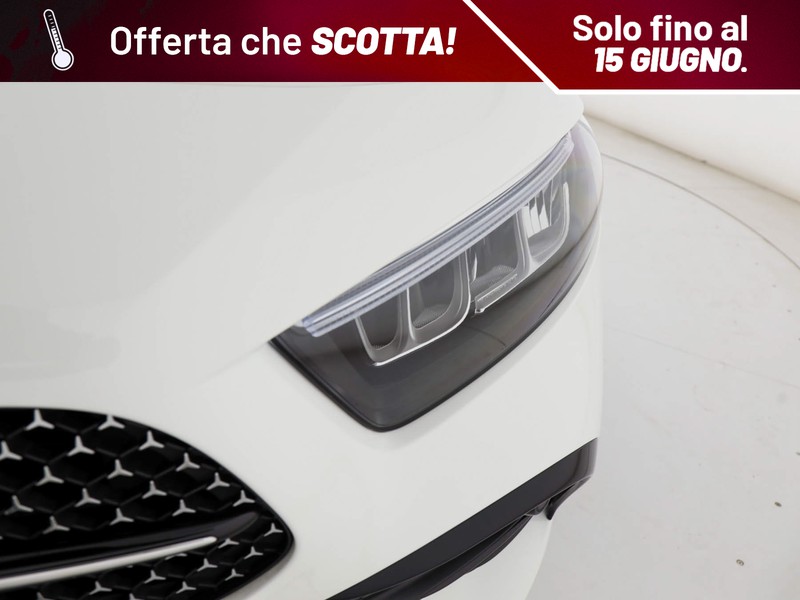Mercedes Classe A 180 d amg line advanced plus auto diesel bianco