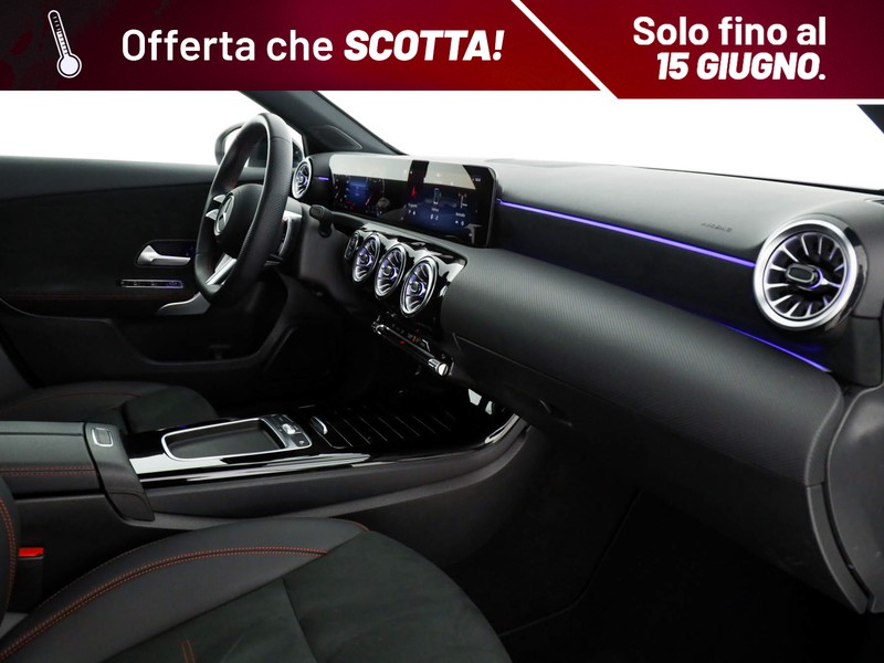 Mercedes Classe A 180 d amg line advanced plus auto diesel bianco