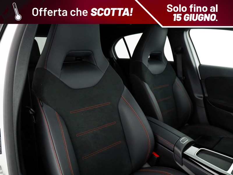 Mercedes Classe A 180 d amg line advanced plus auto diesel bianco