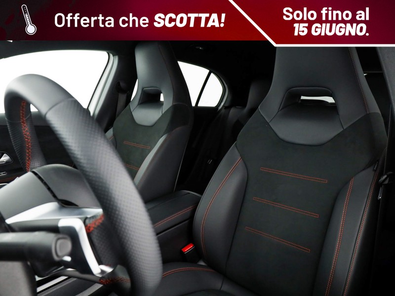 Mercedes Classe A 180 d amg line advanced plus auto diesel bianco