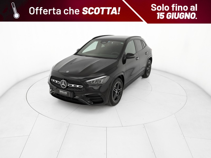 Mercedes GLA 180 amg line advanced plus auto ibrido nero