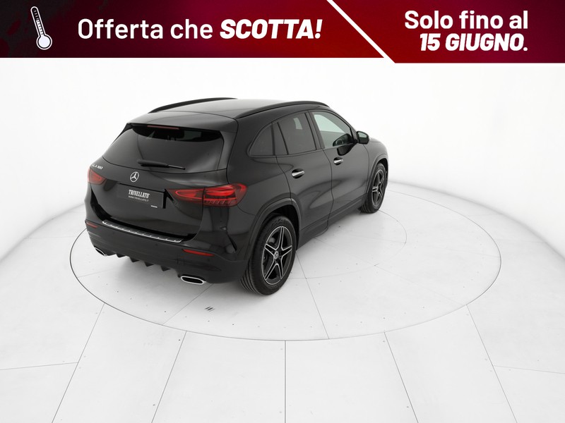 Mercedes GLA 180 amg line advanced plus auto ibrido nero