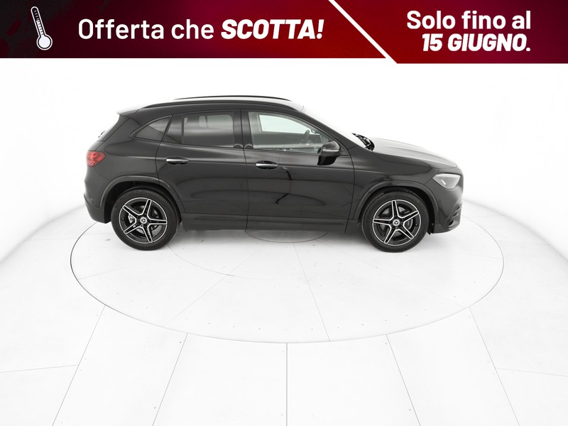 Mercedes GLA 180 amg line advanced plus auto ibrido nero