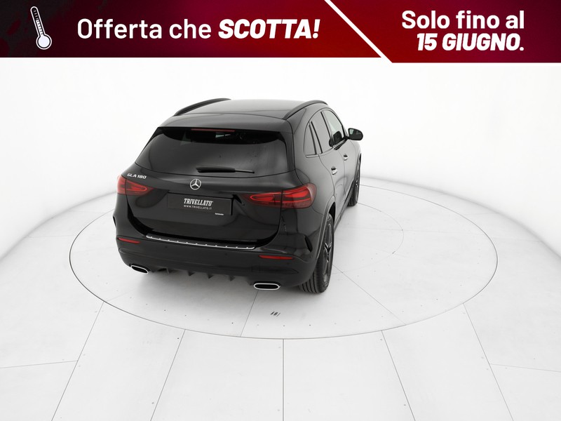 Mercedes GLA 180 amg line advanced plus auto ibrido nero
