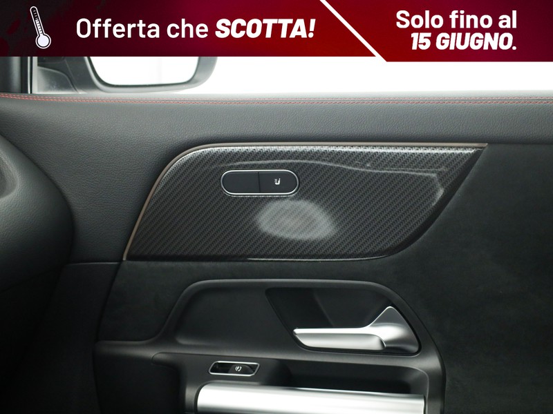 Mercedes GLA 180 amg line advanced plus auto ibrido nero