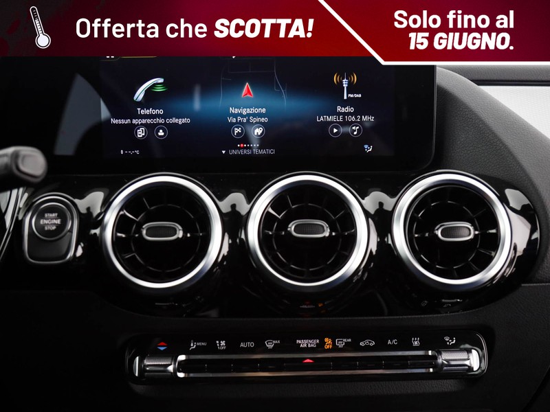 Mercedes GLA 250 e phev (eq-power) sport auto ibrido nero