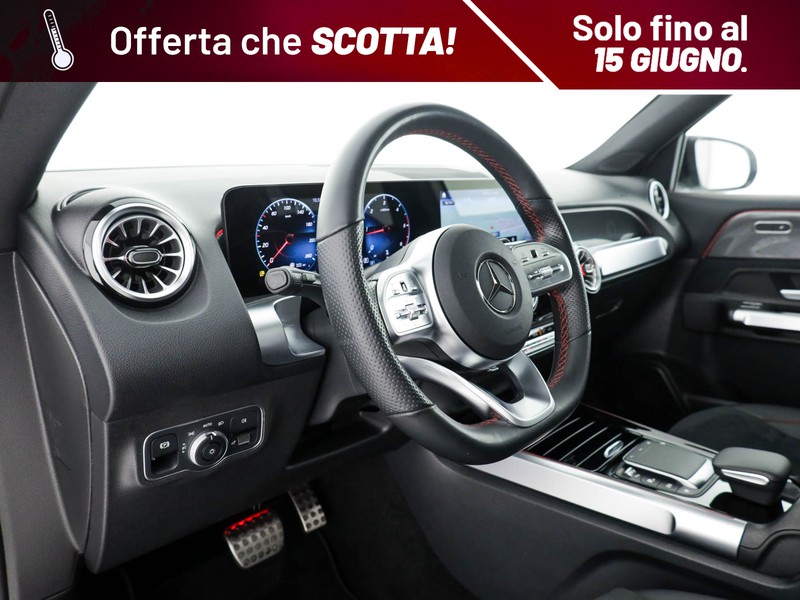 Mercedes GLB 200 d premium auto diesel bianco