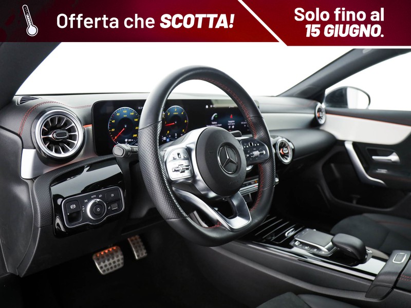 Mercedes CLA Shooting Brake  200 d premium auto diesel nero