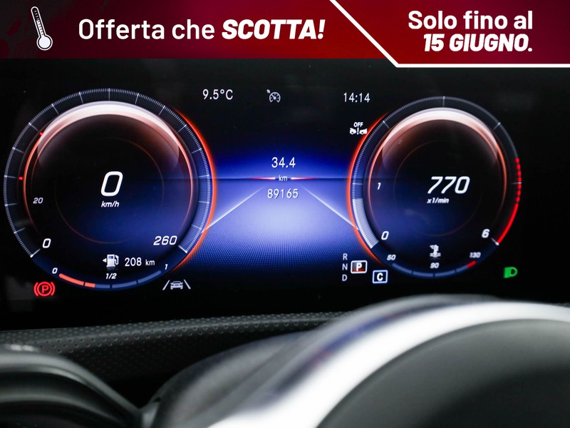 Mercedes CLA Shooting Brake  200 d premium auto diesel nero