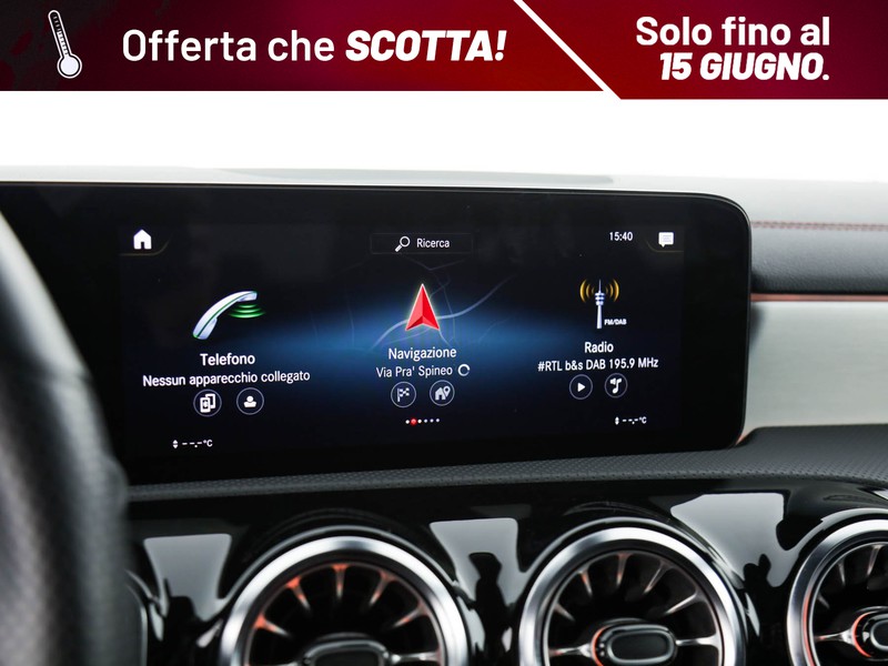 Mercedes CLA Shooting Brake  200 d premium auto diesel nero