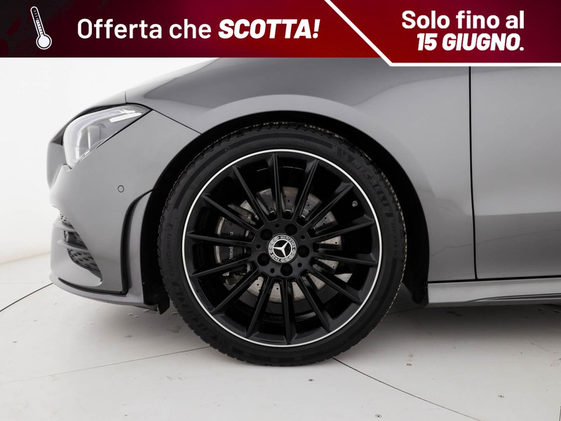Mercedes CLA Shooting Brake  200 d premium auto diesel grigio