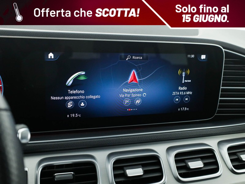 Mercedes GLE gle 300 d mhev premium 4matic auto ibrido grigio