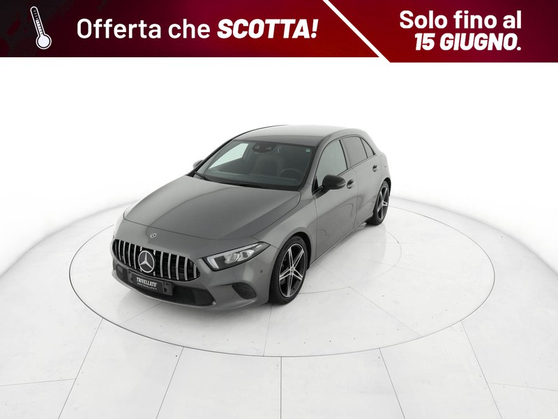 Mercedes Classe A 180 d sport auto diesel grigio