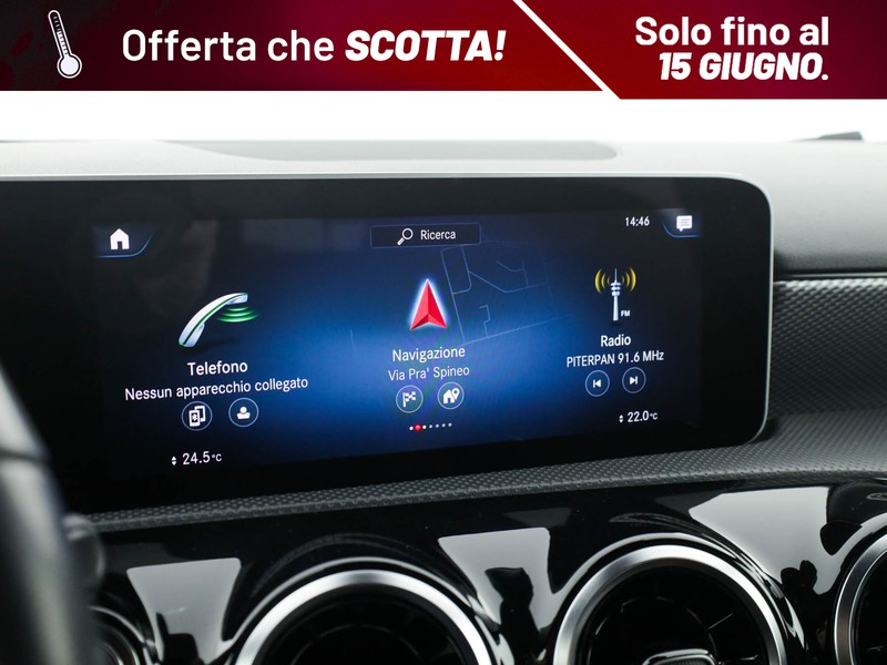 Mercedes Classe A 180 d sport auto diesel grigio