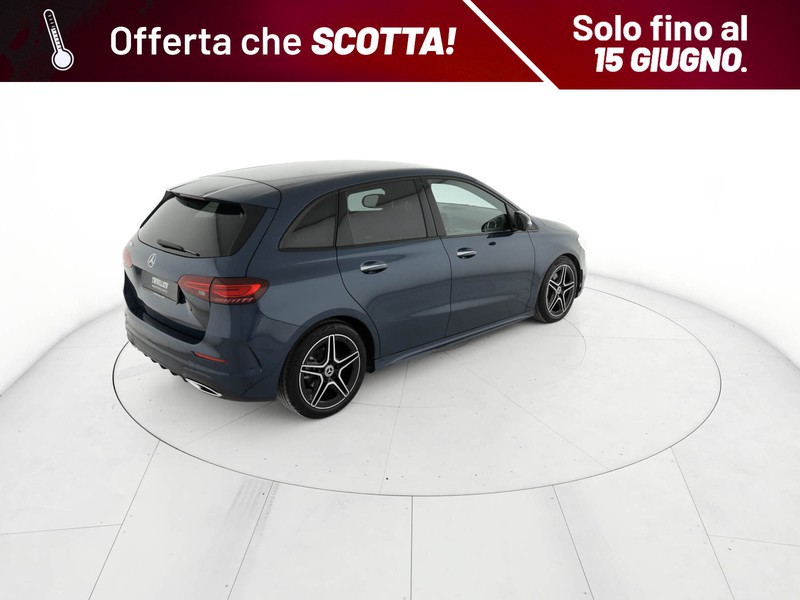 Mercedes Classe B 180 d amg line advanced plus auto diesel blu/azzurro