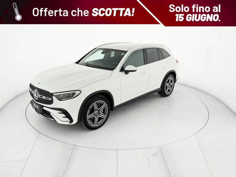 Mercedes GLC 220 d amg advanced 4matic auto ibrido bianco