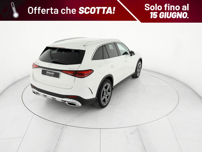 Mercedes GLC 220 d amg advanced 4matic auto ibrido bianco