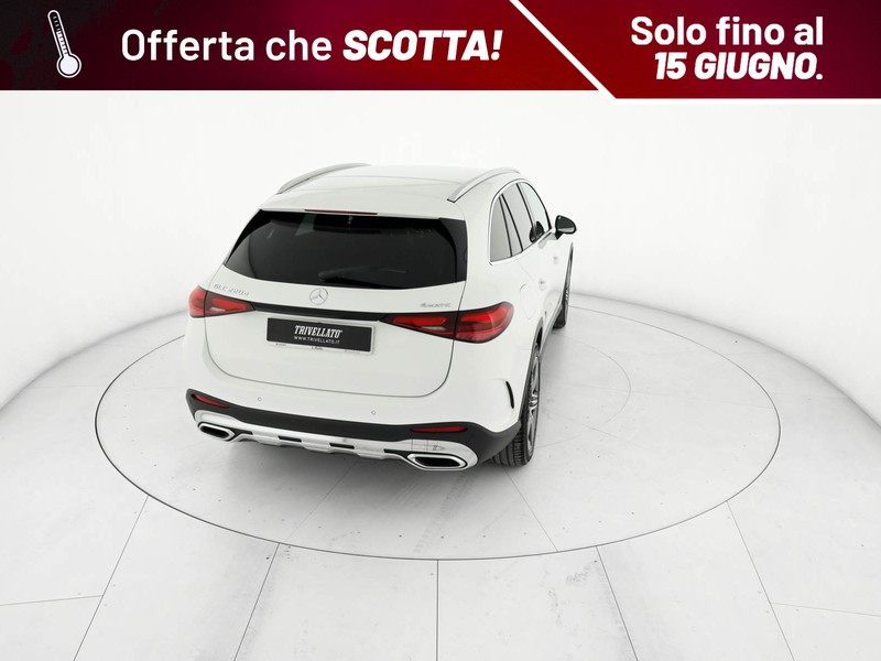 Mercedes GLC 220 d amg advanced 4matic auto ibrido bianco