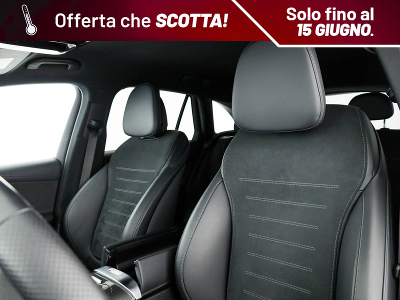 Mercedes GLC 220 d amg advanced 4matic auto ibrido bianco