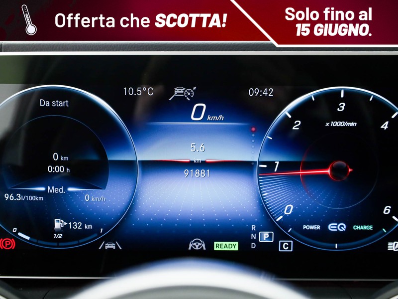 Mercedes GLE gle 300 d mhev premium plus 4matic auto ibrido grigio