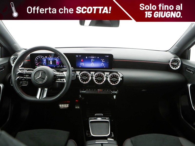 Mercedes Classe A 180 d amg line premium auto diesel grigio