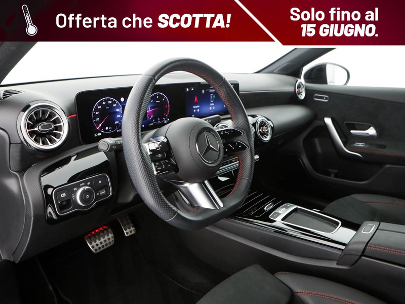 Mercedes Classe A 180 d amg line premium auto diesel grigio