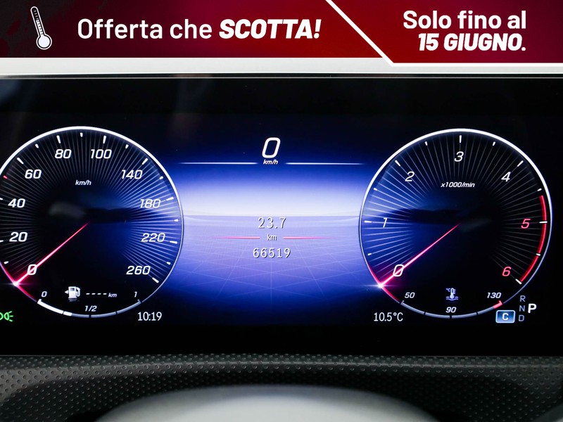 Mercedes Classe A 180 d amg line premium auto diesel grigio