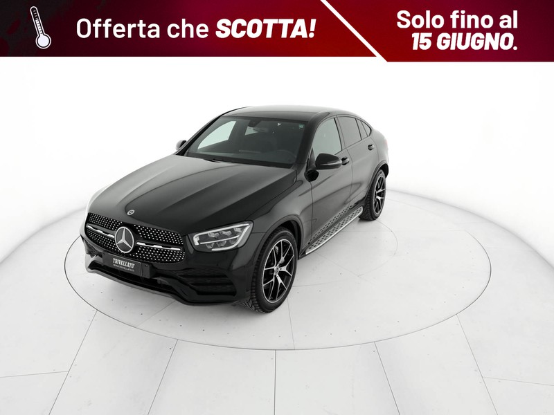 Mercedes GLC Coupè coupe 220 d sport 4matic auto diesel nero