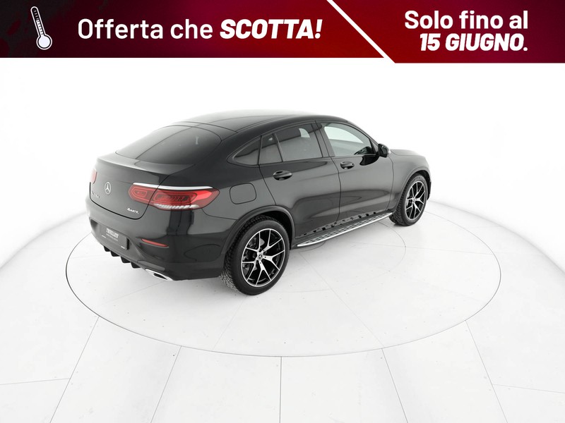 Mercedes GLC Coupè coupe 220 d sport 4matic auto diesel nero