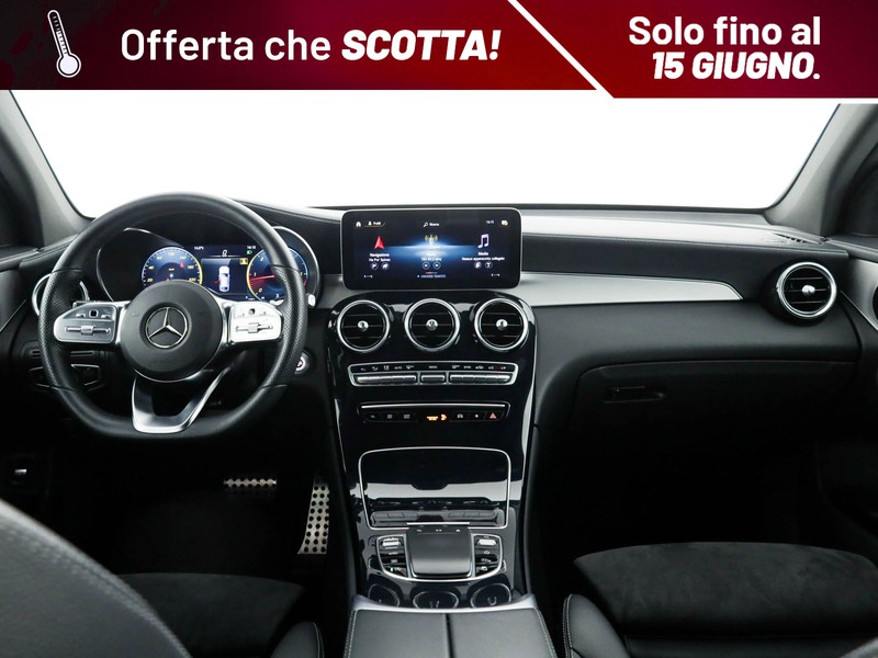 Mercedes GLC Coupè coupe 220 d sport 4matic auto diesel nero