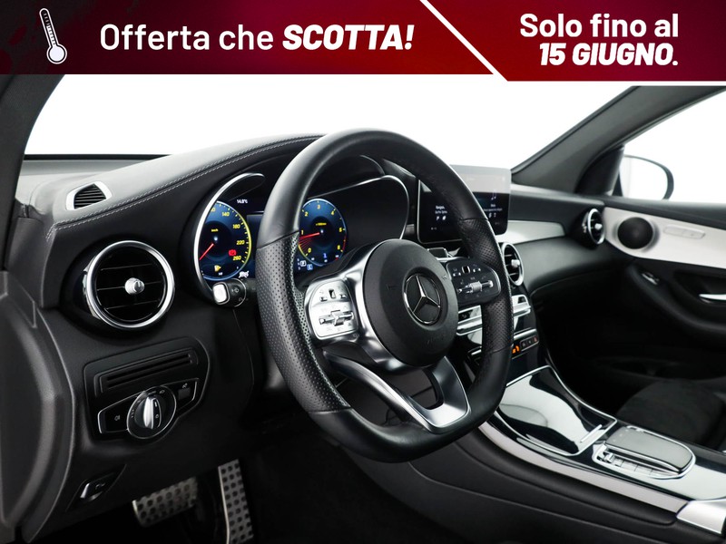 Mercedes GLC Coupè coupe 220 d sport 4matic auto diesel nero